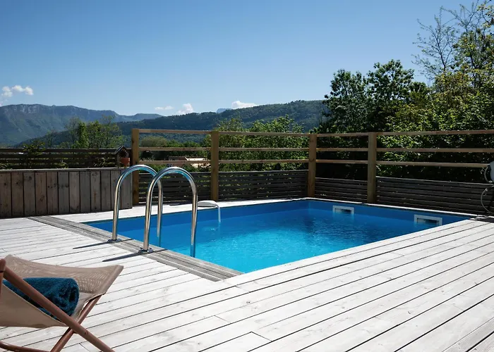 Avec Piscine & Terrasse Vue Montagne Apartamento