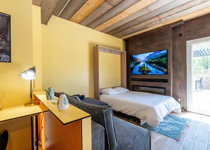 Apartamento Avec Piscine & Terrasse Vue Montagne Annecy